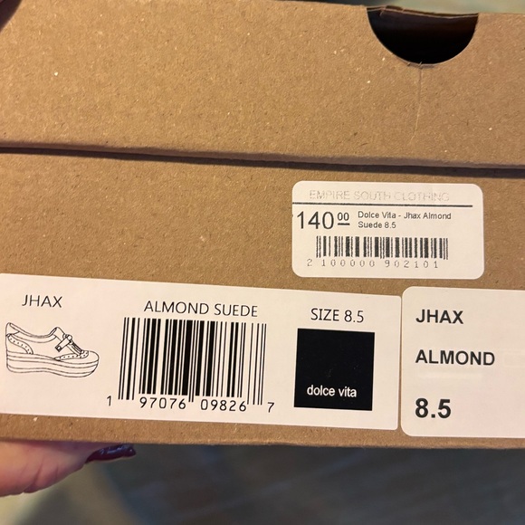 NWB Dolce Vita Jhax Almond Suede size 8.5 - Picture 8 of 8